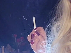 Amateur, Gorda, Pareja, Fetiche, Maduro, Fumando