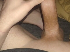 18, Veľké péro, Striekanie semena, Európskej, Homemade, Masturbácia, Sólo, Teenka