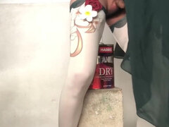 Anál, Bbw, Dildo, Ladyboy, Masturbácia, Vonku, Shemale