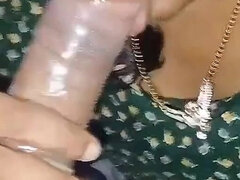 Bhabhi Sucking Big Cock, Cumshot in Mouth, Desi Blowjob Excellent Blowjob Homemade Video