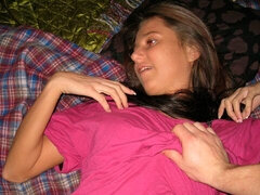 Amatør, Stor kukk, Brunette, Utroskap, Bakfra, Truser, Tynn, Tenåring