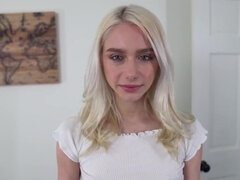 18, Baben, Blondin, Avsugning, Hd, Rakad, Tonåring, String