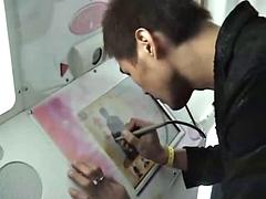 Anale, Asiatica, Pompino, Gay, Giapponese, Masturbazione, Muscolo