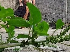 Amateur, Pareja, Gay, Maduro, Al aire libre