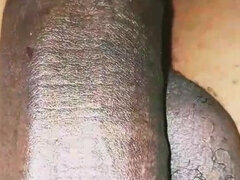 Afrikanisch, Leie, Amerikanisch, Grosser arsch, Schwarz, Pummelig, Solo