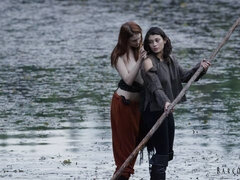 お尻, バック, レズビアン, なめる, オマンコ, ガリガリ, ストリッピング, ティーン