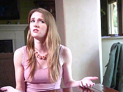 Step sisters sharing lawyers immense penis