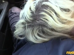 British Blonde Fucked in Spain by Cop