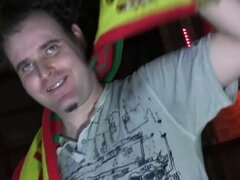 Kukk suging, Bukkake, Sperm skott, Ansiktssperm, Gruppe, Onani, Naturlige bryster, Pupper