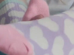 Amaterji, Zunanji izliv, Evropska, Stopala, Stopala fetiš, Footjob, Prvoosebno snemanje seksa, Nogavice