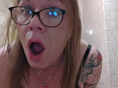 MILF Susan Hardland teases night lingerie pantyhose and hard cock