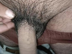 Harig, Indisch, Masturbatie, Alleen