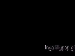 Petite Teen Stepdaughter Striptease for Daddy - Inga Lillypop Amateur Solo