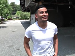 Danny Enriquez Gets His First Ever Black Cock