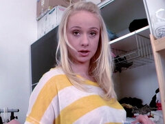 Anal, Babe, Stor kukk, Blond, Kukk suging, Dildoen, Feit, Hardcore