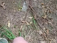 Tschechisch, Masturbation, Im freien, Solo