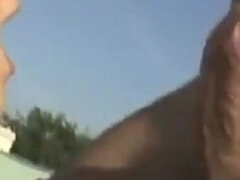 Laura King is a beautiful blonde girl who loves to sunbathe in the garden of her house, arousing the gardener