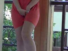 Amateur, Compilation, De plein air, Culottes ou slips, Public, Russe, Jarretelles