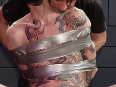 Bondage discipline sadomasochisme, Gebondenheid, Dominatie, Voeten, Fetisj, Voeten fetish, Tatoeage