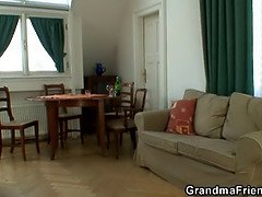 Bbw stor vacker kvinna, Granny, Enorm, Mogen, Verklighet, Trekant, Tuttar