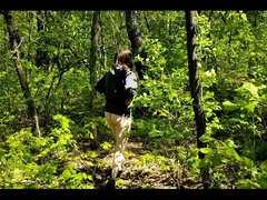 A Forest Walk with a Bare Ass