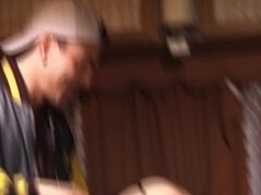 Amatőr, Cumizás, Gesztenyebarna, Európai, Arcra élvezés, Német, Házi készítésű, Hármas