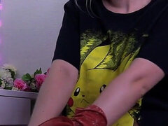 Amateur, Branlette thaïlandaise, Petite femme, Cheveux courts, Solo