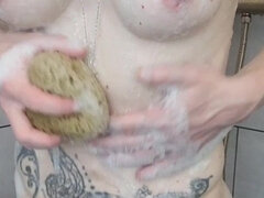 Take a Steamy Shower with Me - Soapy Orgasm