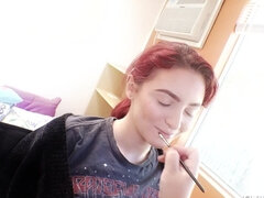 Бойфренд, Европейки, Натуральные, Крошечные, Рыжие