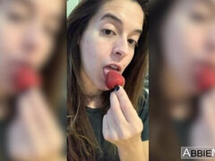 Soverom, Brunette, Onani, Orgasme, Ridning, Tynn, Alene, Vibrator