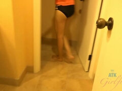 After some water play, you creampie Kirstina