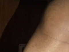 Leie, In den arsch, Grosser arsch, Schwarz, Spermaladung, Masturbation, Solo