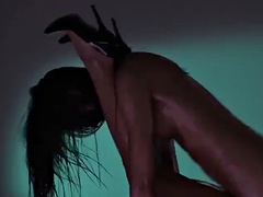 Lesbické, Masáž, Olej, Strapon