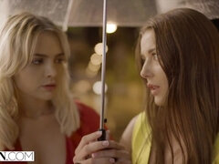 Ξανθιά, Πίπα, Στο πρόσωπο, Γλείψιμο, Δαντέλα, Pornstars, Μουνί, Τρίο