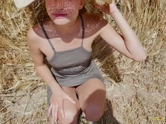 Amatør, Pik sutte, Komme i munden, Hjemmelavet, Udendørs, Lille kvinde, Offentlig, Mager