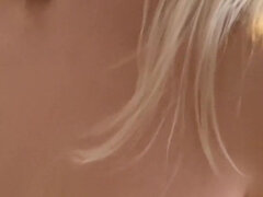 Blondin, Avsugning, Par, Sperma shot, Tjeckisk, Europeisk, Handjobb, Rider