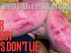 Her Pussy Lips Don't Lie