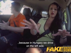 Grote kont, Grote mammen, Auto, Stel, Hd, Hongaars, Realiteit, Tieten likken