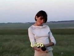 Lica That Uses Fist Dildo In Meadow