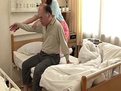 Asiatisk, Avsugning, Creampie, Sperma shot, Japansk, Mogen, Milf, Fru