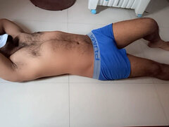 Hairy uncle lay down after hardcore sex midnight after sex