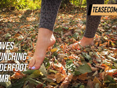 Leaves Crunching Underfoot Asmr