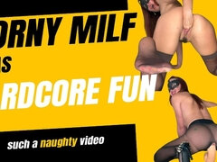 Leie, Dildo, Frau, Faustfick, Behaart, Masturbation, Milf, Weibliche ejakulation