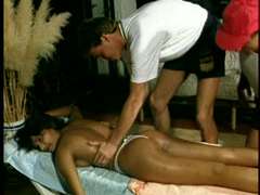 Jato de porra, Sexo grupal a três