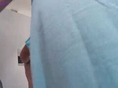 Fitting Room Blowjob and Cum Swallow with Cute Store Consultant Letty Black