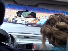 Stora tuttar, Blondin, Avsugning, Doggystyle, Ansiktsbehandling, Hd, Utomhus, Trekant