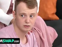 Step moms plot to get inseminated by each otheru2019s sonnie in a nasty orgy - momswap