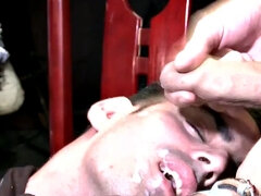 Masked stripper spoils guest with cum