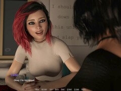 Big boobs, porn game, visual novel