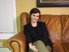 Intervju, Stora tuttar, Avsugning, Sperma shot, Hd, Milf, Pov, Tuttar